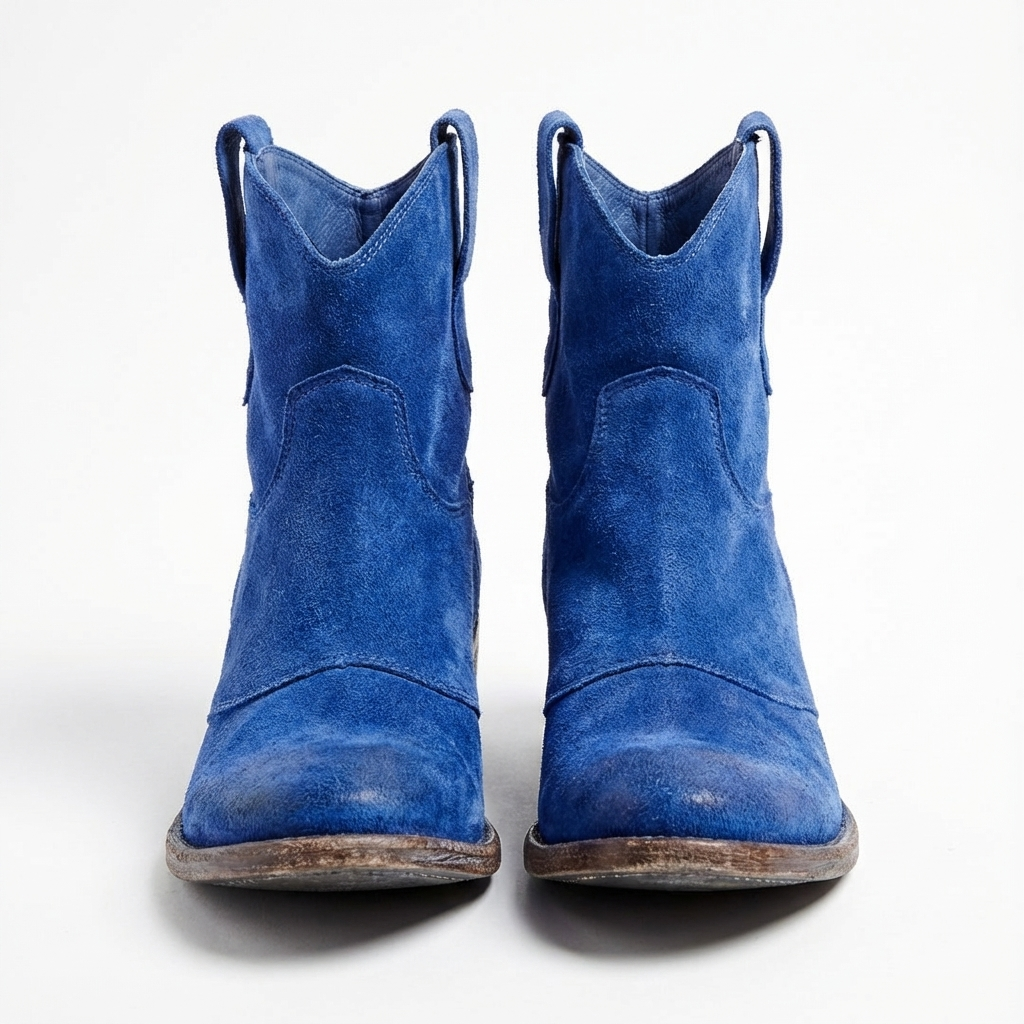 Botas Cowboy Mujer con Detalle Punk