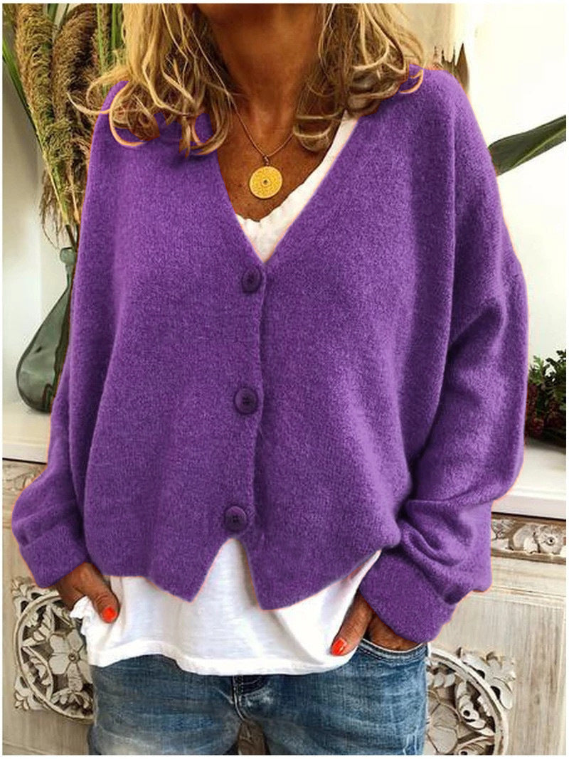 Cárdigan Mujer Elegante Abrigo