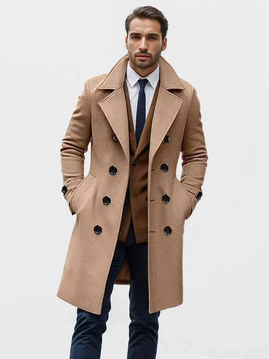 Abrigo de Lana Hombre Invierno Cálido - Vestiria