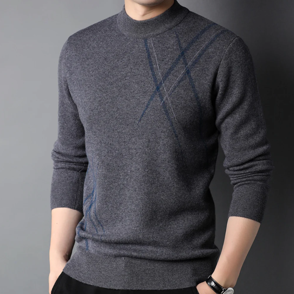 Jersey Hombre Cuello Redondo Suave