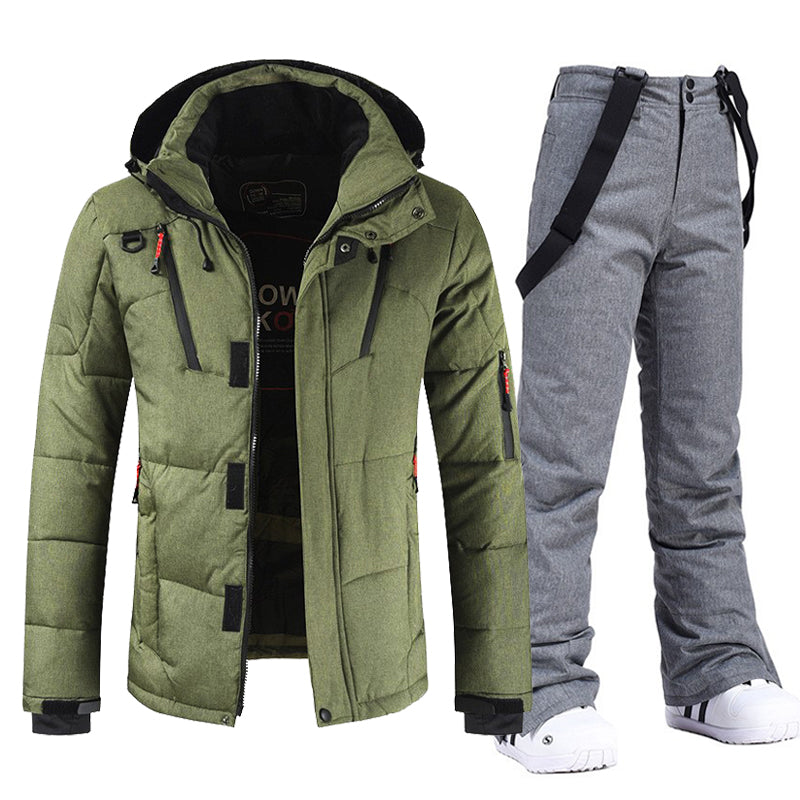 Chaqueta y Pantalón Impermeables Abribujos Hombre Invierno