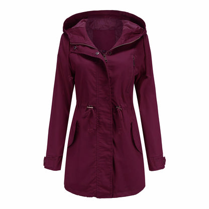 Chaquetón Impermeable Mujer Ligero