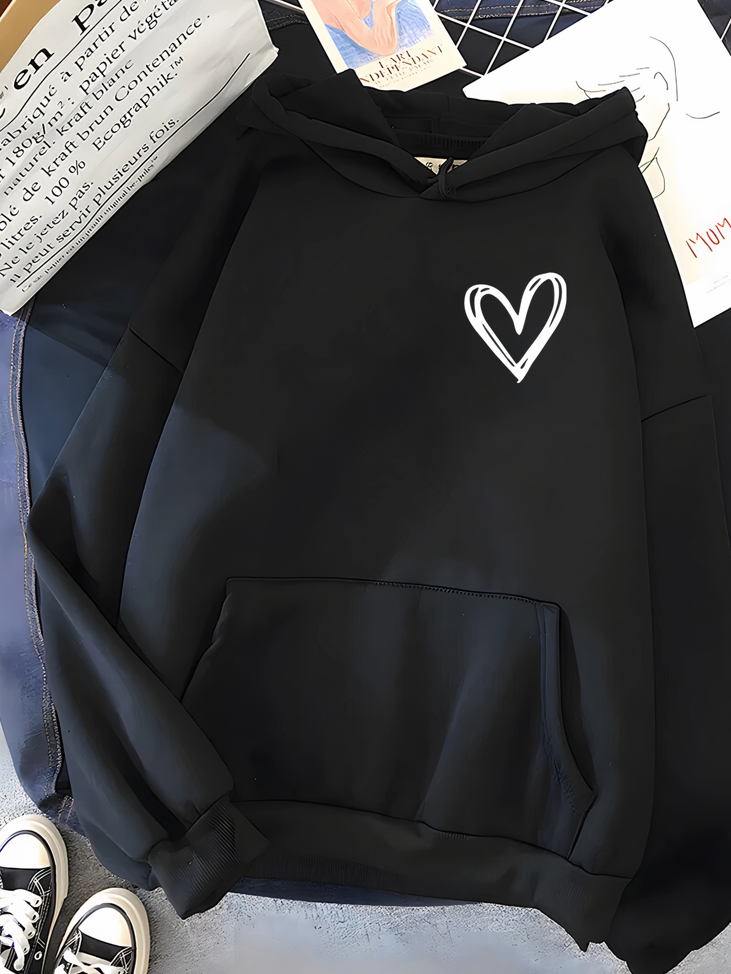 Sudadera Mujer Capucha Suave y Cómoda