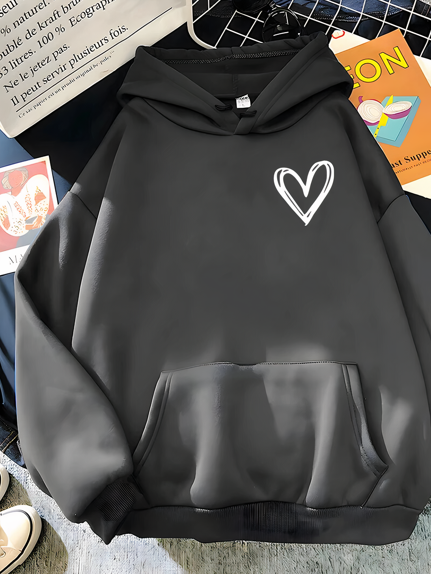 Sudadera Mujer Capucha Suave y Cómoda