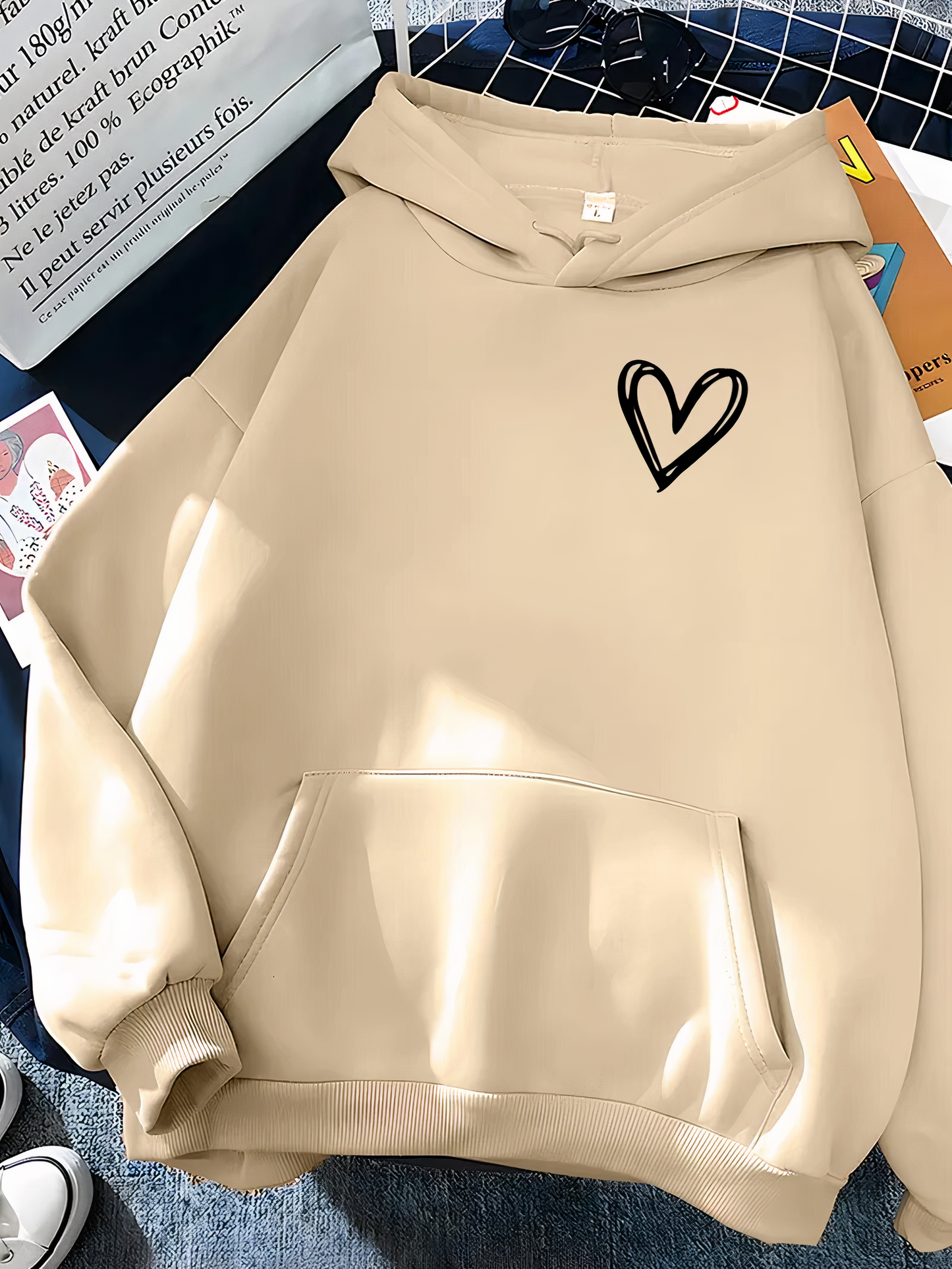 Sudadera Mujer Capucha Suave y Cómoda