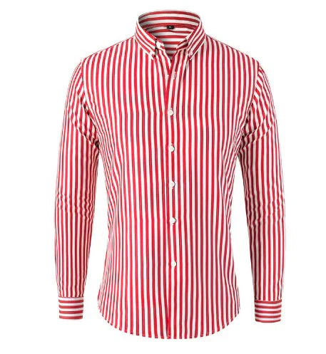 Camisa Hombre Cuello Alto Estilo Clásico - Vestiria