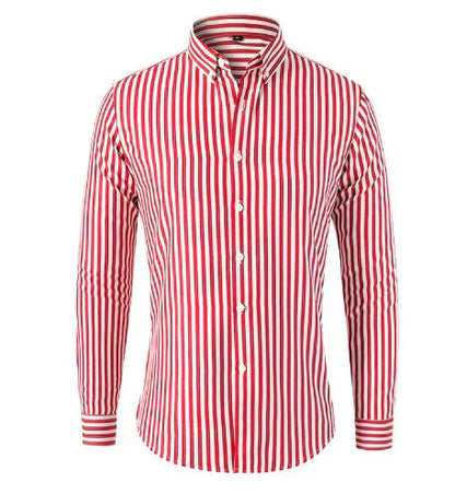 Camisa Hombre Cuello Alto Estilo Clásico - Vestiria