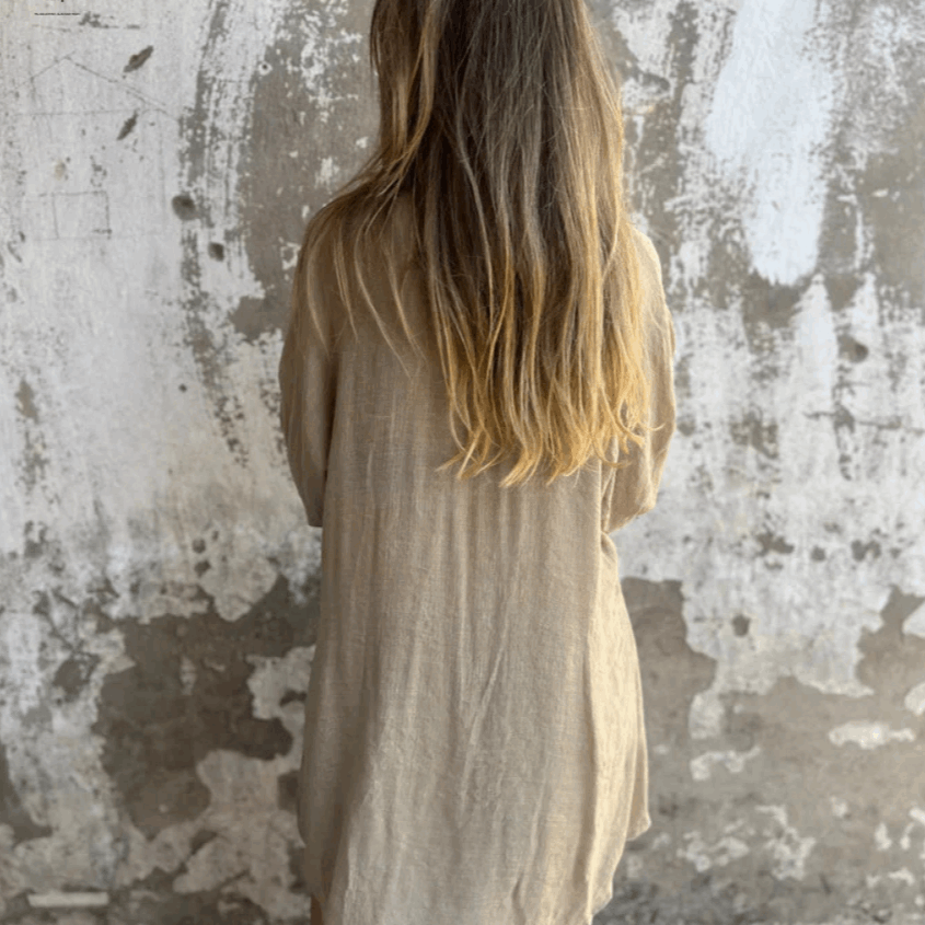 Traje de verano ligero y fresco de dos piezas