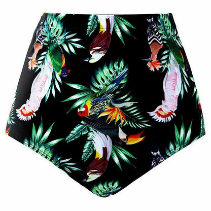 Bañador Floral Mujer Cintura Alta