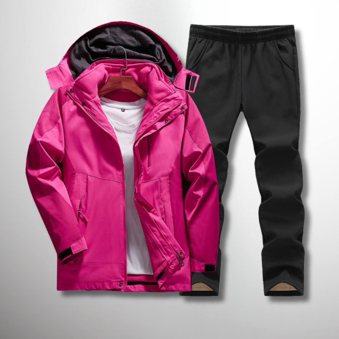 Chaquetón Mujer 3 en 1 Impermeable