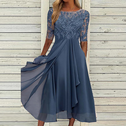 Vestido de Fiesta Encaje Romántico - Vestiria