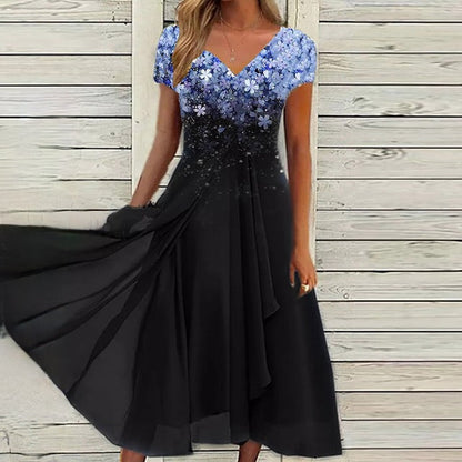 Vestido Encaje Elegante Cuello Redondo