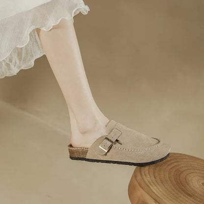 Zapatillas Piel Natural Confortables - Vestiria