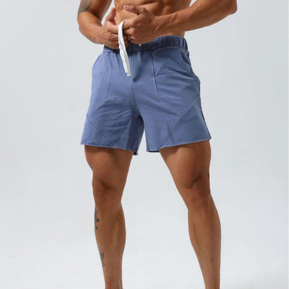 Pantalón corto deportivo hombre algodón cómodo