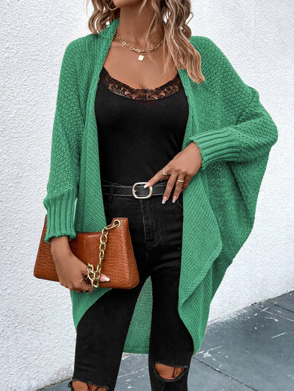 Cárdigan Punto Ancho y Elegante