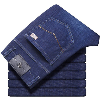 Pantalón vaquero hombre recto elástico cómodo