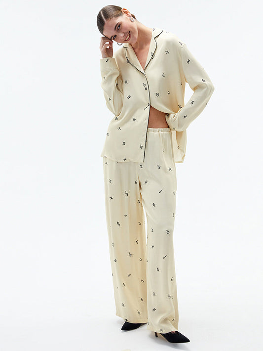 Pijama Mujer Estampado Floral Cómodo - Vestiria
