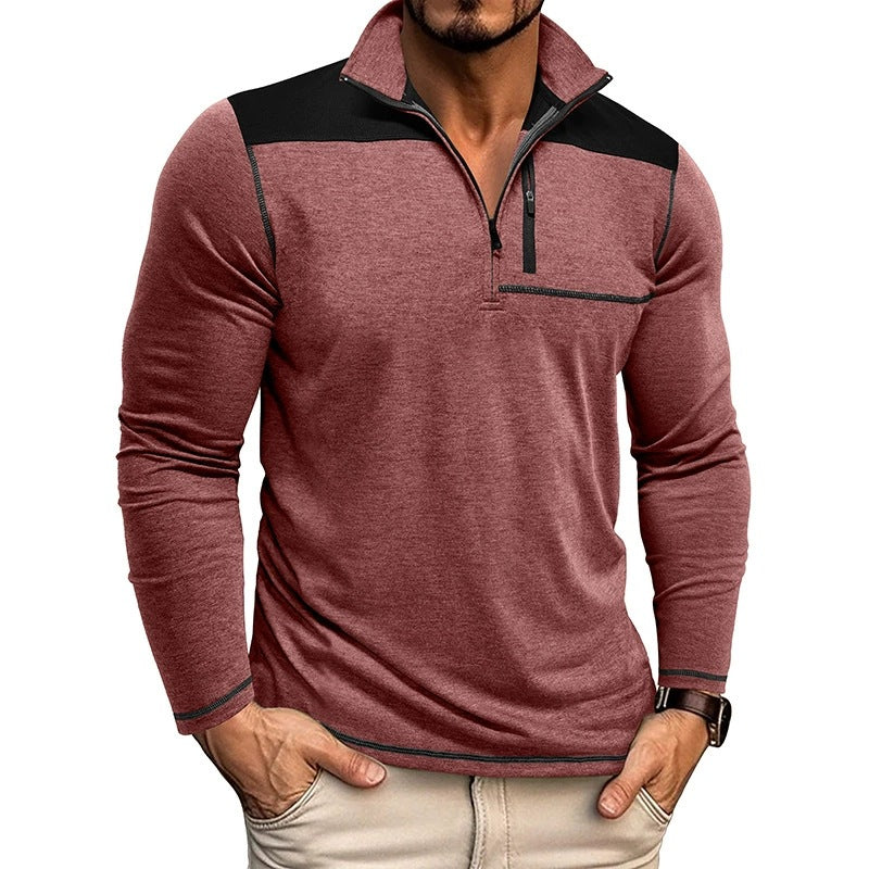 Camisa Hombre Manga Larga Cremallera