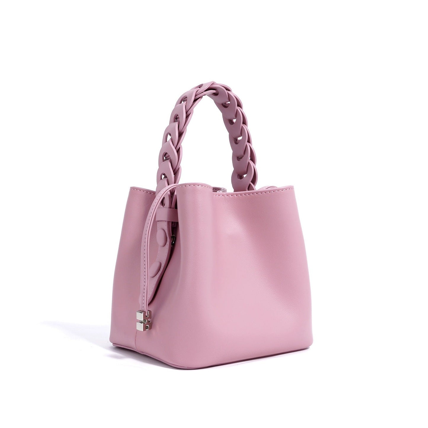 Bolso Bandolera Mujer Piel Trenzada