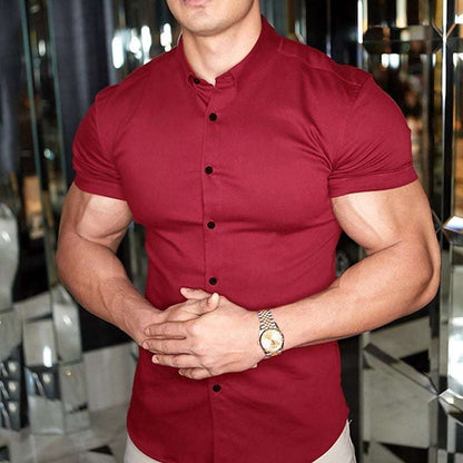 Camiseta Deportiva Hombre Manga Corta