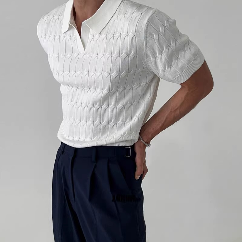 Camiseta Polo Clásica Estilo Vintage - Vestiria