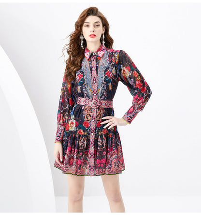 Vestido Boho Chic Estilo París