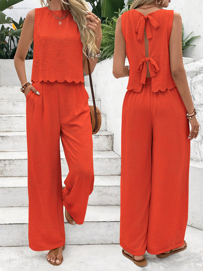 Conjunto de verano playero de dos piezas