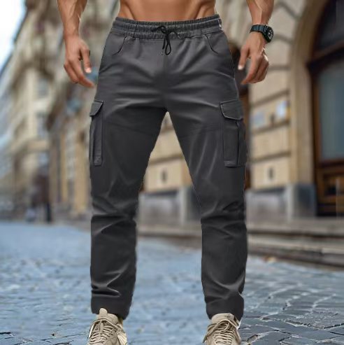 Pantalón chino hombre corte ajustado con bolsillos prácticos - Vestiria