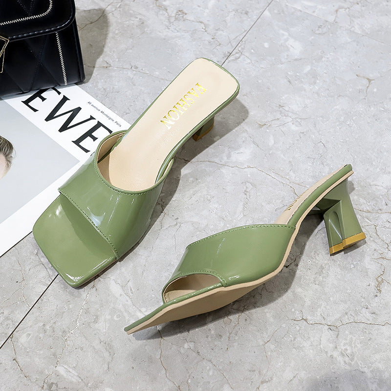 Chanclas de Verano Cuadradas Cómodas