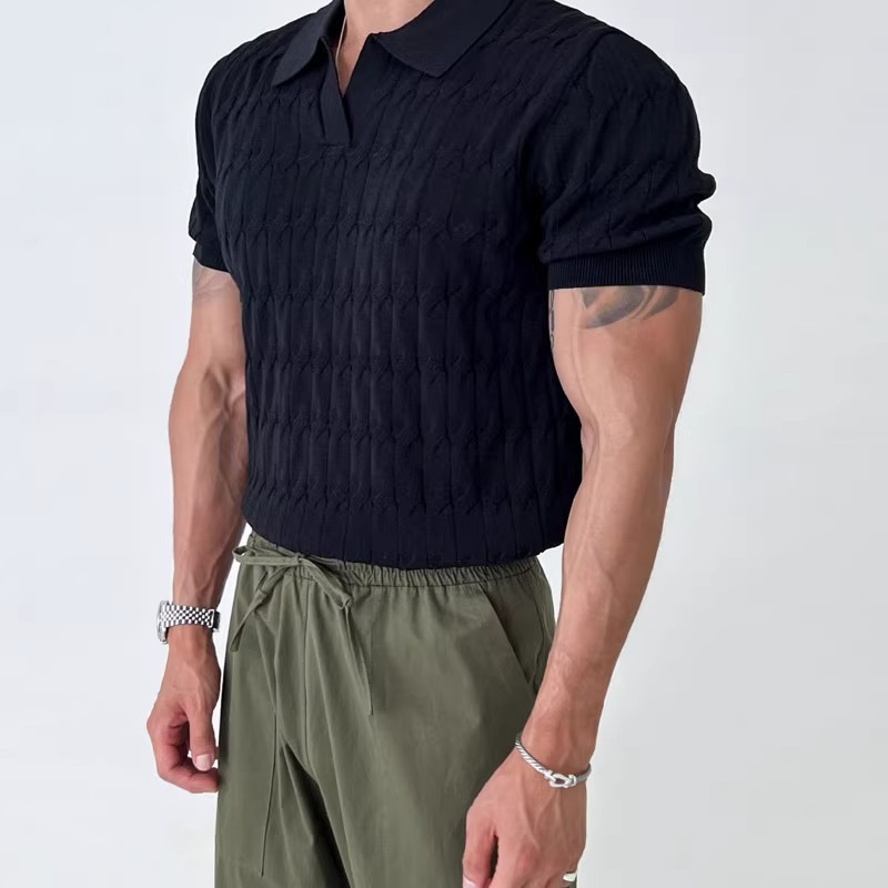Camiseta Polo Clásica Estilo Vintage