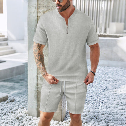 Conjunto deportivo ligero de camiseta y pantalón corto