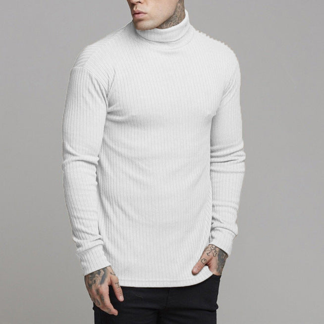 Jersey Hombre Cuello Alto Ajustado