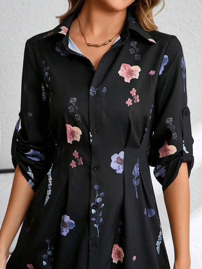 Vestido Florales Mujer Estilo Romántico Liora