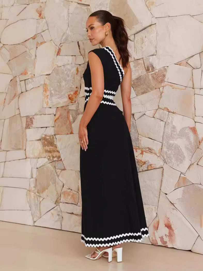 Vestido Asimétrico Elegante Mujer - Vestiria