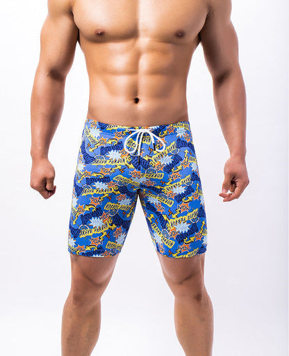 Shorts de baño deportivos hombre