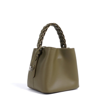 Bolso Bandolera Mujer Piel Trenzada - Vestiria