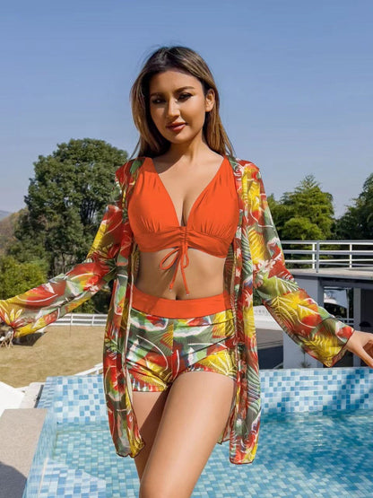 Traje de baño 3 piezas mujerEMPLARY