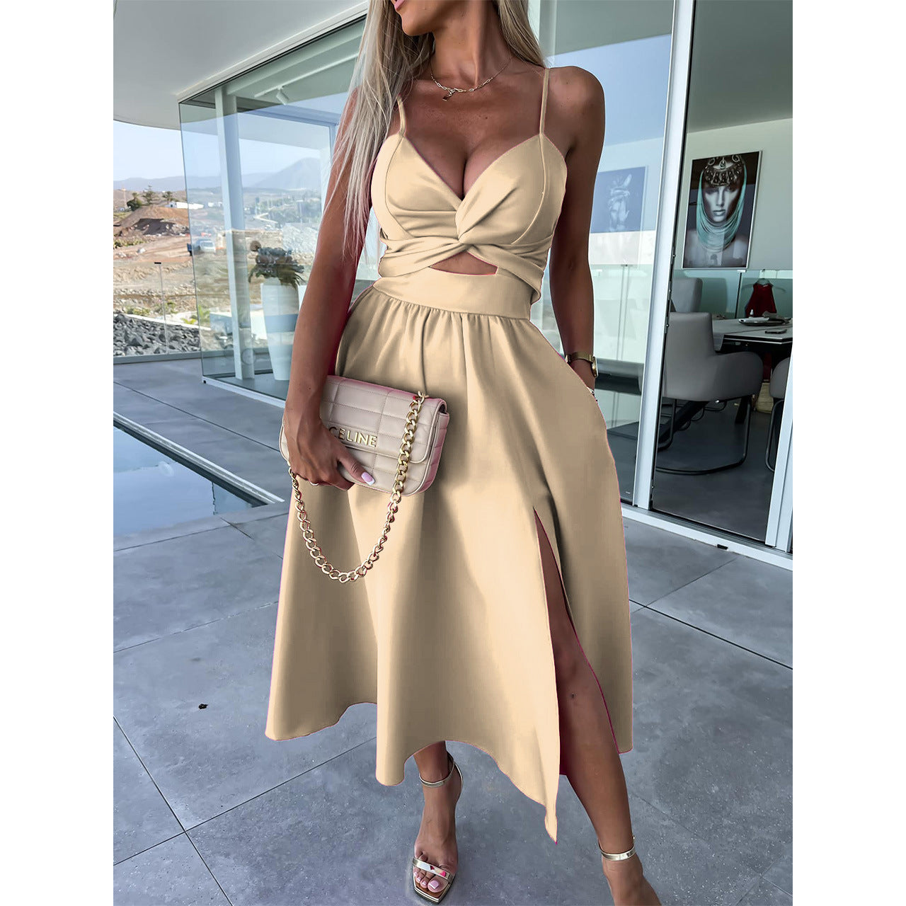 Vestido Verano Ligero y Fresh con Detalles Femeninos