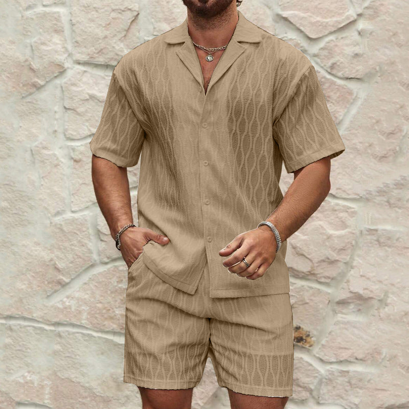 Conjunto Hombre Polo y Shorts Deportivo Clásico