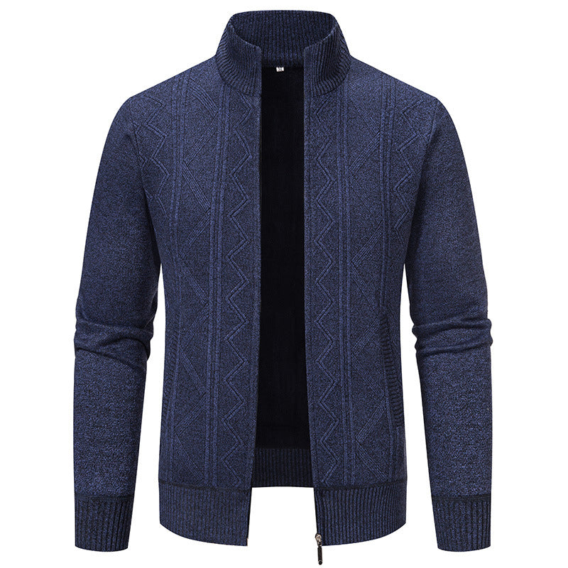 Chaleco Punto Hombre Cremallera Abrigo - Vestiria