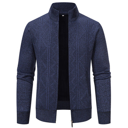 Chaleco Punto Hombre Cremallera Abrigo - Vestiria