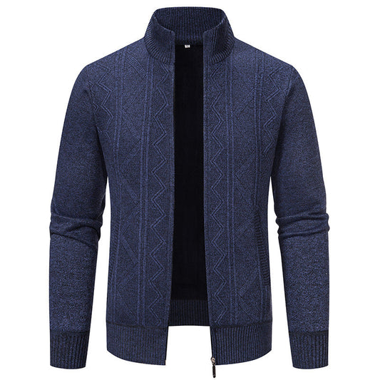 Chaleco Punto Hombre Cremallera Abrigo - Vestiria