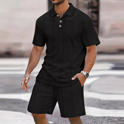Conjunto Polo y Shorts Hombre Deportivo Verano - Vestiria