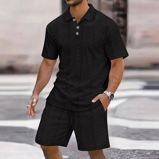 Conjunto Polo y Shorts Hombre Deportivo Verano - Vestiria