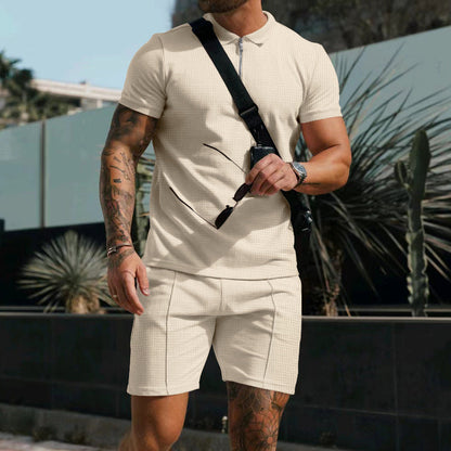 Polo y Pantalón Corto Deportivo Hombre