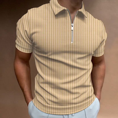 Polo Hombre Cremallera Adjustado