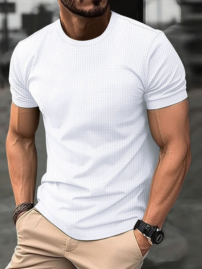 Camiseta Hombre Cuello Redondo Ajustada