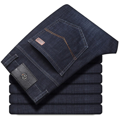 Pantalón vaquero hombre recto elástico cómodo