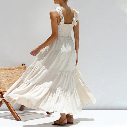 Vestido Fiesta Verano Florado Elegante - Vestiria