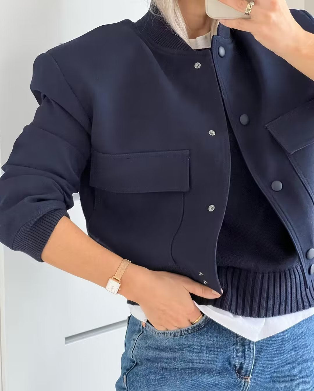Chaquetilla Mujer Corta Casual - Vestiria